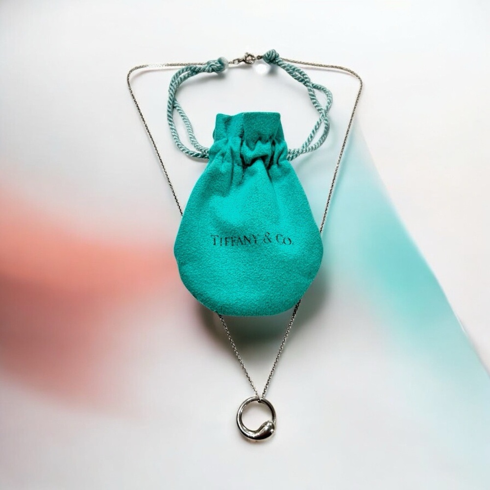 Tiffany Chain With Dainty Sterling Silver Pendant